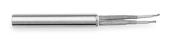 Swaged Cartridge Heater, 89W/sq. In., Tempco, Mfr#: HDC00413