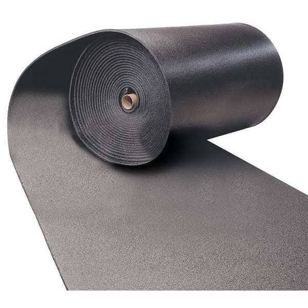 Insulation Sheet, Polyolefin, 36 in x 48 in, 3/4 in Wall, Black, Armacell, Mfr#: 6ZRFG3X4068