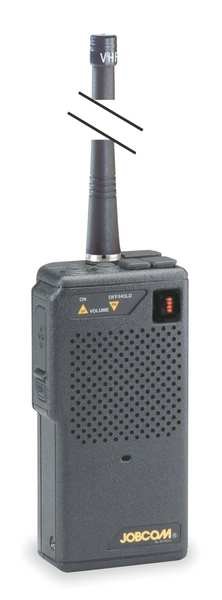Two Way Radio, VHF, 1.5 Watts, 10 Channels, Ritron, Mfr#: JMX141D