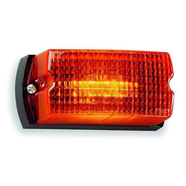 Low Profile Warning Light, Strobe, Amber, Federal Signal, Mfr#: LP1-120A