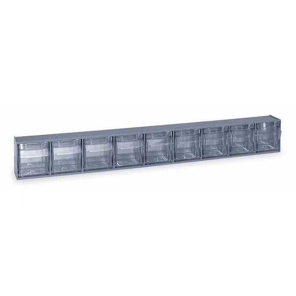 Plastic Tip-Out Bin Gray, Quantum Storage Systems, Mfr#: QTB309GY