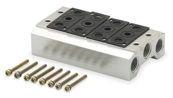 Manifold, 4 Stations, Aro, Mfr#: SML81N-04