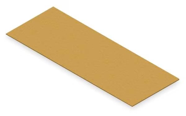 Decking, Particle Board, 96 in W, 36 in D, natural, Unfinished Finish, Tennsco, Mfr#: PB-9636-3