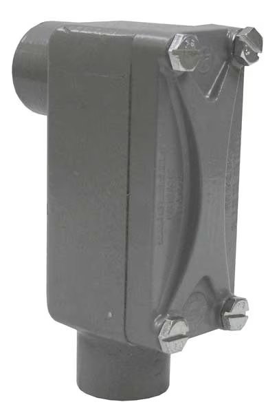 Conduit Outlet Body, Aluminum, LB, Killark, Mfr#: XLB-2