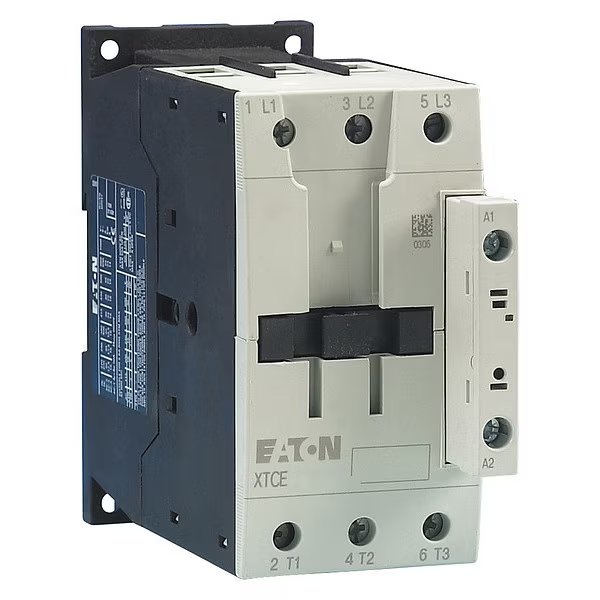 IEC Magnetic Contactor, 3 Poles, 480 V AC, 65 A, Reversing: No, Eaton, Mfr#: XTCE065D00C