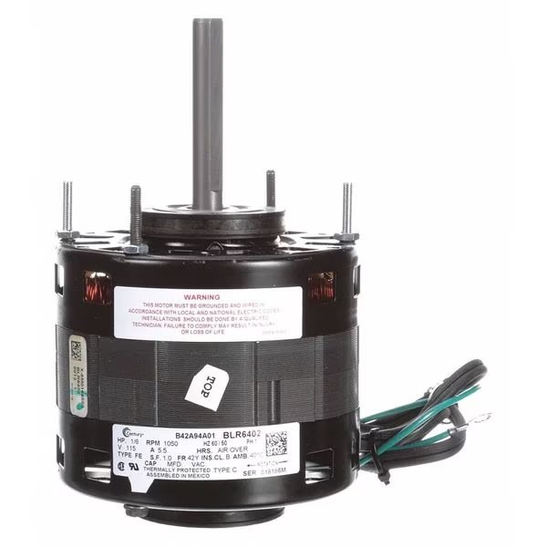 Motor, Sh Pole, 1/6 HP, 1050,115V, 42Y, OAO, Century, Mfr#: BLR6402