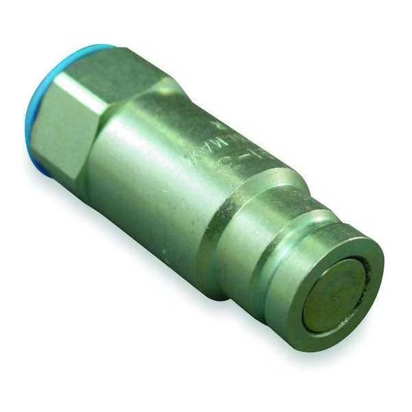 Hydraulic Quick Connect Hose Coupling, Steel Body, Push-to-Connect Lock, 1"-11-1/2 Thread Size, Safeway Hydraulics, Mfr#: FFE491-8