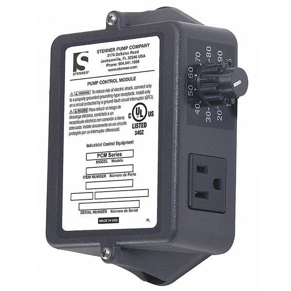 PCM5 Pump Control Module 0.5 - 5.0 Sec, Stenner, Mfr#: PCM5