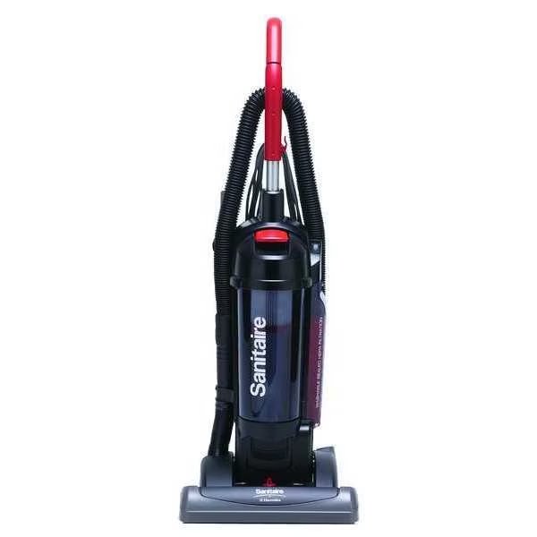Upright Vacuum, 15 in Cleaning Path Width, 135 cfm Vacuum Air Flow, 18 lb Weight, HEPA, Sanitaire, Mfr#: SC5845D