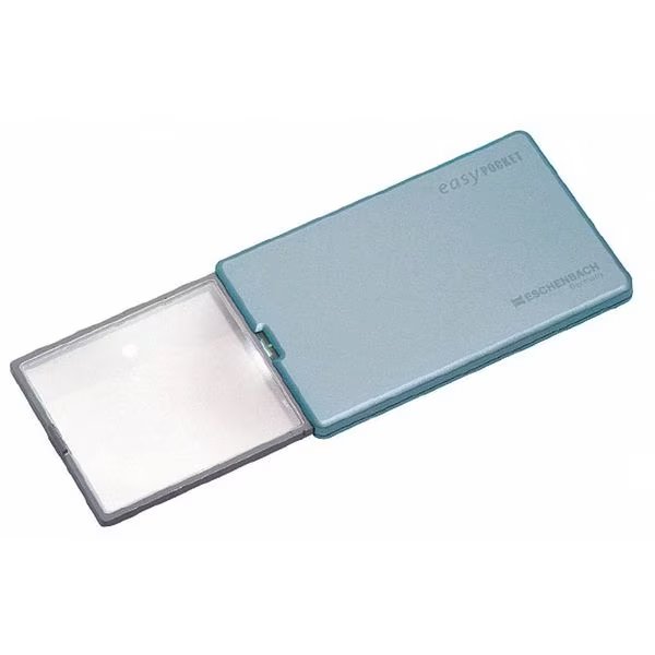 Illuminated Pocket Magnifier, 4X, Eschenbach Optik Gmbh, Mfr#: 1521-22