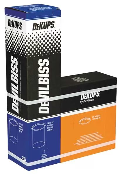 Disposable Liners Kit, 34Oz, Pk32, Devilbiss, Mfr#: DPC-600