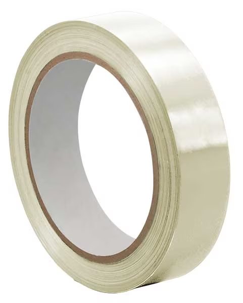 Bag Sealing Tape, UPVC, Clear, 3/8In x 72Yd, Tapecase, Mfr#: TC414