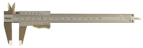 Vernier Caliper, 0-6 In, 0.001 In Grad, Mitutoyo, Mfr#: 531-128