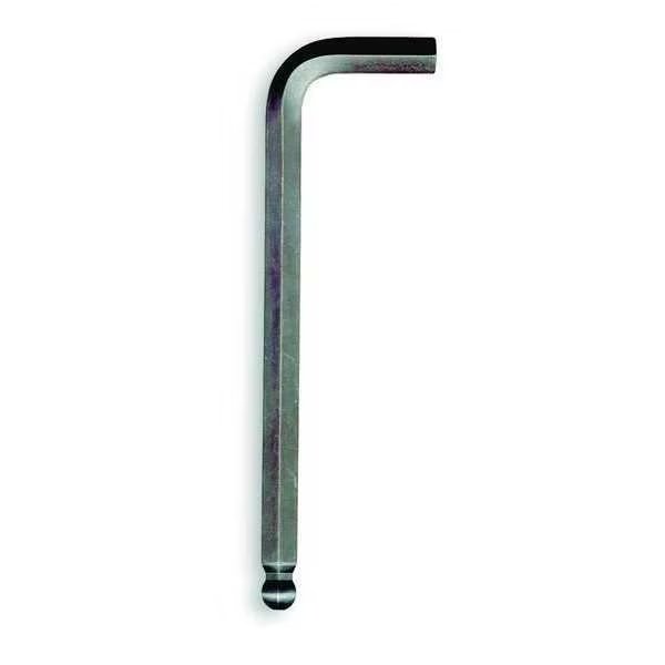 Metric Plain Ball Hex Key, 1.3 mm Tip Size, 2 27/32 in Long, 17/32 in Short, 10 PK, Eklind, Mfr#: 18602