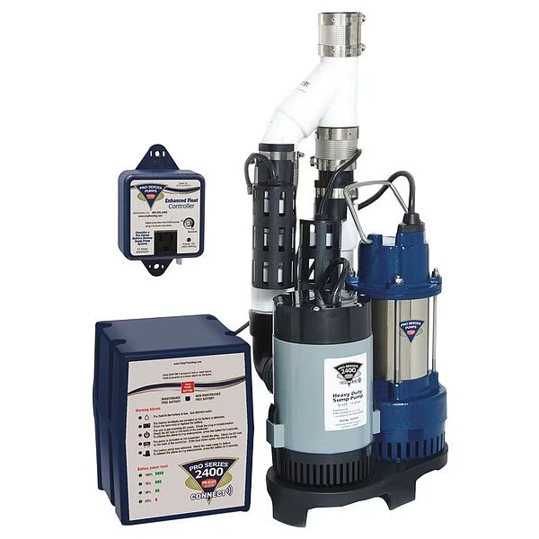 Sump/Battery Backup System, 9 Amps Backup, Phcc Pro Series, Mfr#: PS-C33