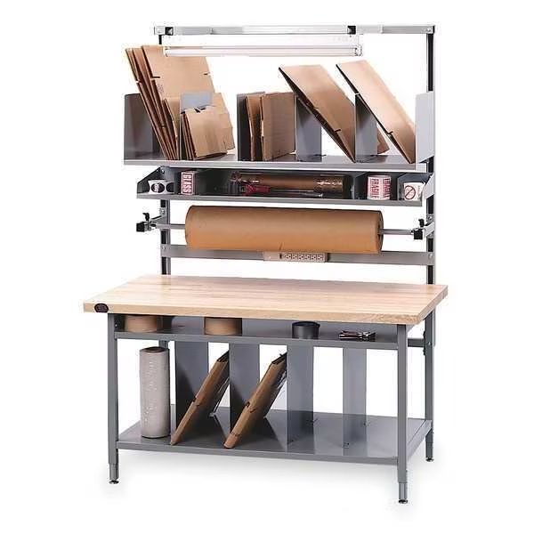 Complete Pack Bench, 60 x 30 In, Maple, Pro-Line, Mfr#: CPB6030M
