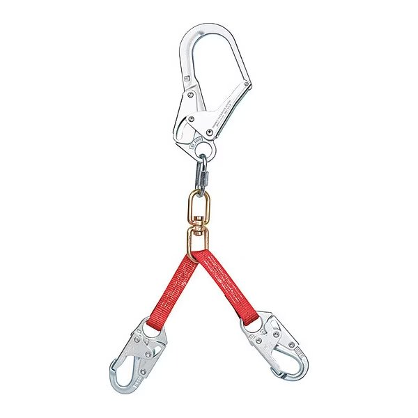 Positioning Lanyard, 2 ft., Red, 3M Protecta, Mfr#: 1351001