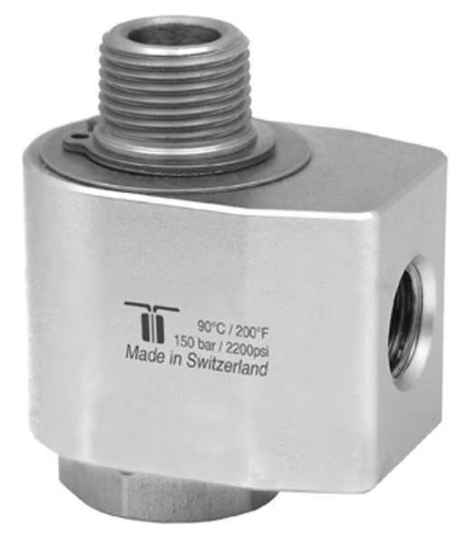 Rotary Union, WDG Swivel, NPTF xNPTM, 3/8In, Mosmatic, Mfr#: 40.032