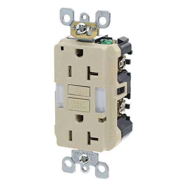 GFI Receptacle, Leviton, Mfr#: GFNL2-I