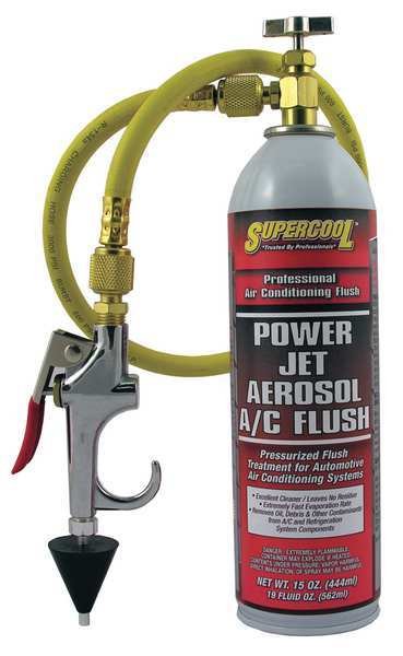 Power Jet Aerosol A/C Flush Kit, Supercool, Mfr#: 27637