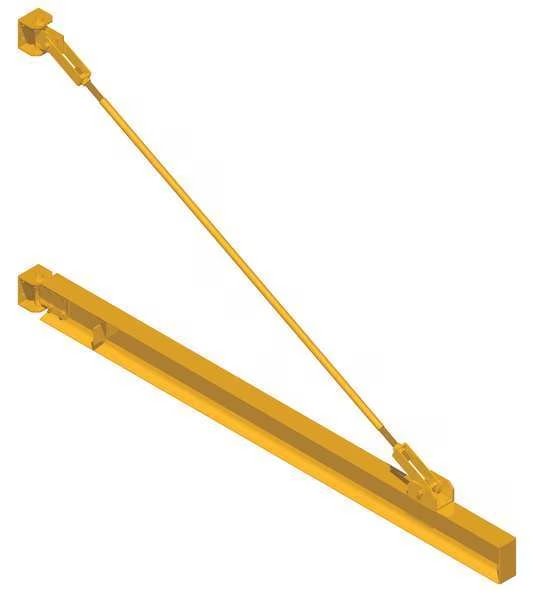 Jib, Wall Mount, Cap 10000Lb, Weight 1205Lb, Caldwell, Mfr#: D180-5-16