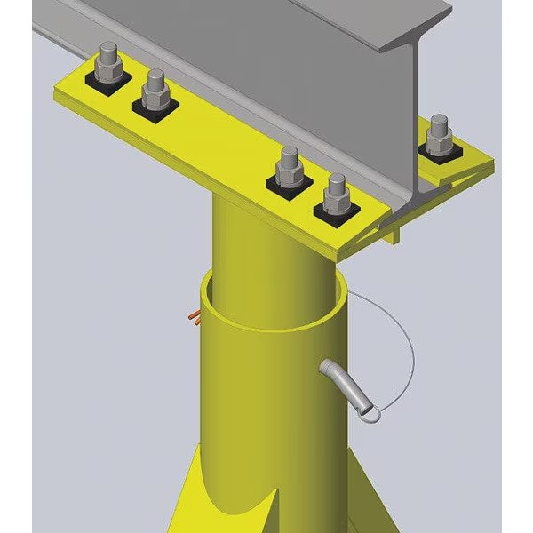 Portable Gantry Crane, 6000 lb., 13 ft. 3