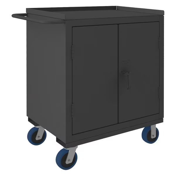 Mobile Workbench, 2 Doors, 1 Shelf, Durham Mfg, Mfr#: HDCM243647-1T95