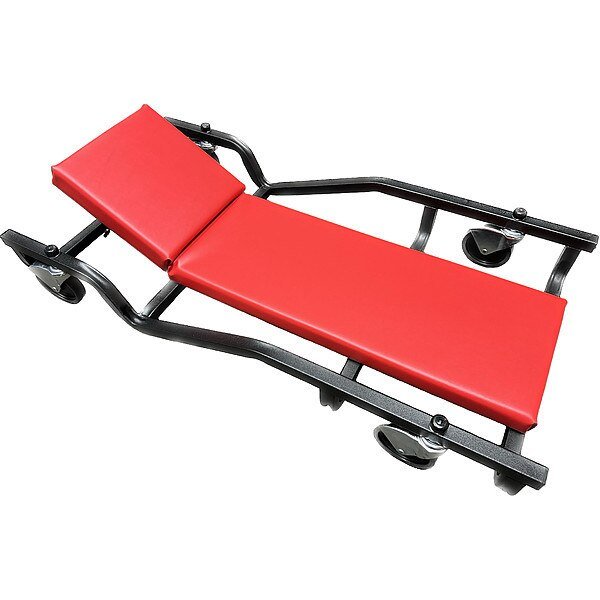 Creeper, HD Extra Wide w/ Adj. Headrest, Whiteside, Mfr#: MTLMONADJLO