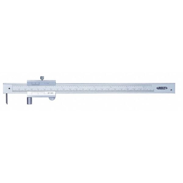 Scriber Caliper, 0 to 8" Range, 0.69"Jaw D, Insize, Mfr#: 7202-200A