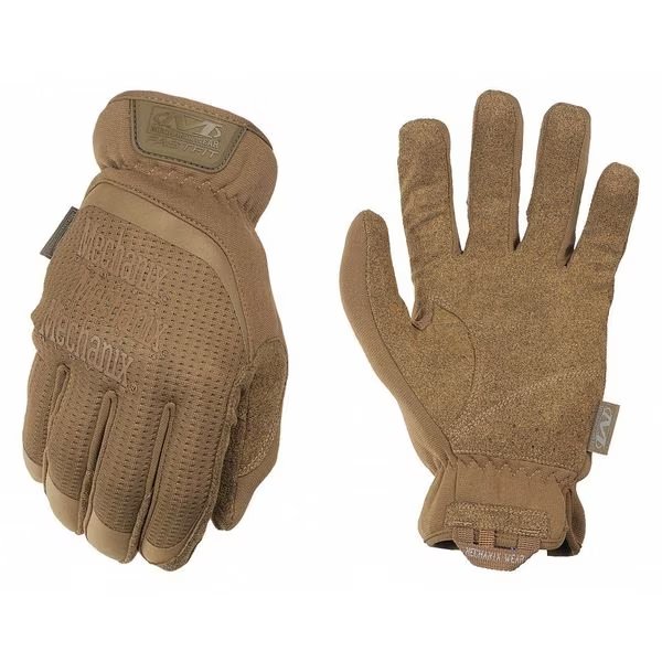 FastFit® Tactical Glove, Coyote Tan, L, 9" L, PR, Mechanix Wear, Mfr#: FFTAB-72-010