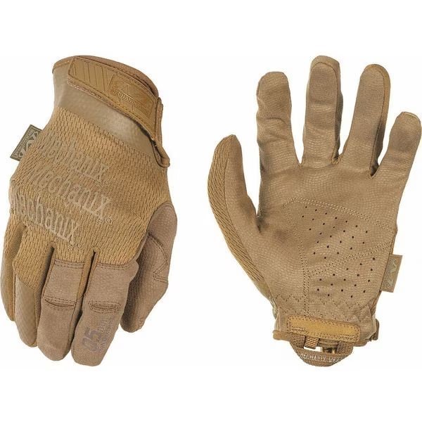 Specialty 0.5mm Tactical Glove, Coyote Tan, S, 7" L, PR, Mechanix Wear, Mfr#: MSD-72-008