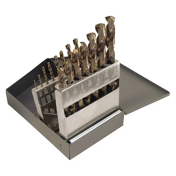 15pc. 135 Degrees Drill Bit Set