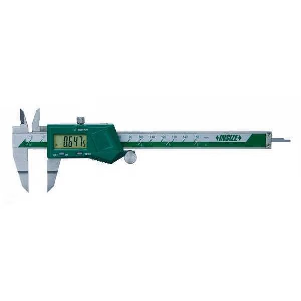 Digital Caliper, SS, 0-6"/0-150mm Range, Insize, Mfr#: 1188-150A
