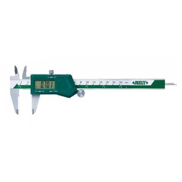 Digital Caliper, SS, 0-12"/0-300mm Range, Insize, Mfr#: 1193-300