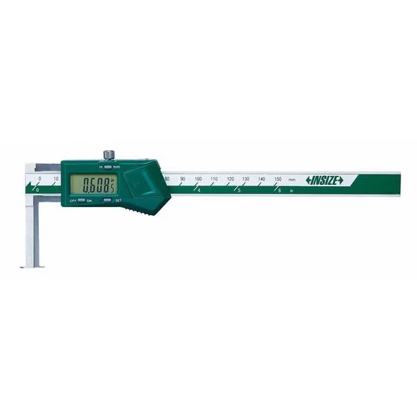 Digital Caliper, 0-43-6"/11-150mm Range, Insize, Mfr#: 1520-150