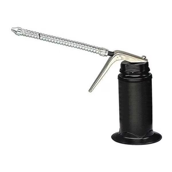 Pistol Oiler, 6oz, 1/4in-28 Thread, Steel, Lubrimatic, Mfr#: 50-516