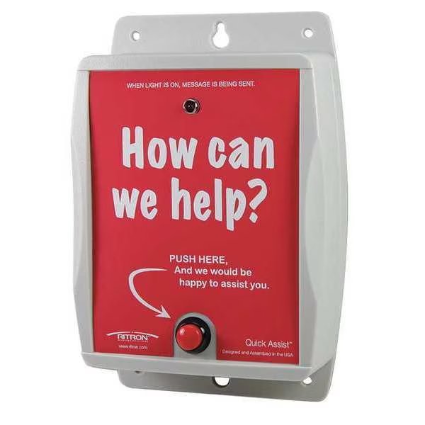 Wireless Call Button, VHF, Ritron, Mfr#: RQA-151M