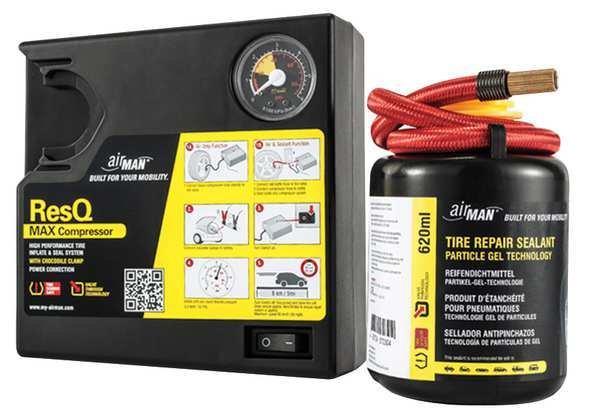 Tire Repair Air Compressor Kit, Sealant, Airman, Mfr#: 78-080-021