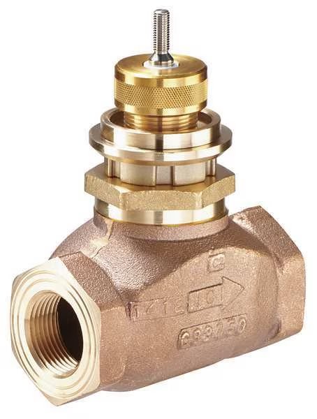 Globe Valve, 2-Way, NC, 1/2 In, (F)NPT, Johnson Controls, Mfr#: VG7441ET
