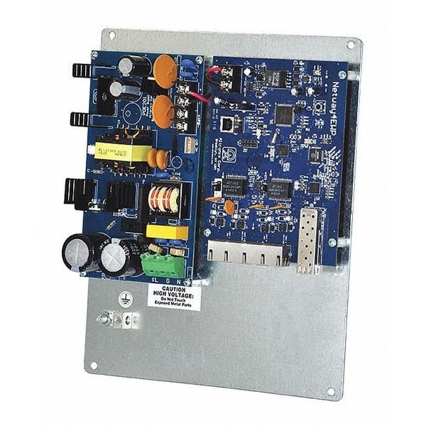 PoE Switch, Camera Inputs 4, Load 120W, Altronix, Mfr#: NetWay4EPL