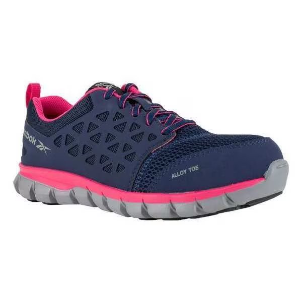 Work Shoes, 6-1/2, M, Navy, Alloy, Womens, PR, Reebok, Mfr#: RB046