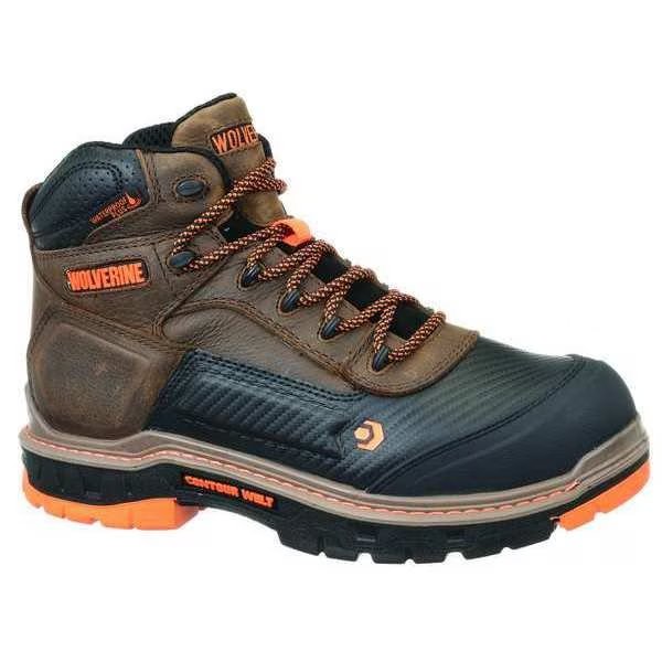 Size 13 Men's Hiker Boot Composite Work Boot, Brown, Wolverine, Mfr#: W10717