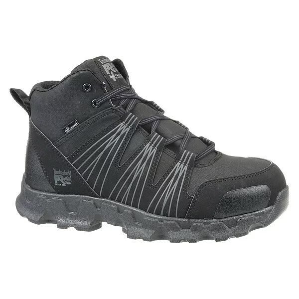 Athletic High-Top Shoe, M, 11, Black, PR, Timberland Pro, Mfr#: TB1A11QF001