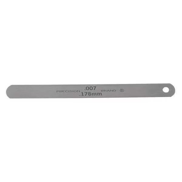 Feeler Gauge, High Carbon .025", PK10, Precision Brand, Mfr#: 19695