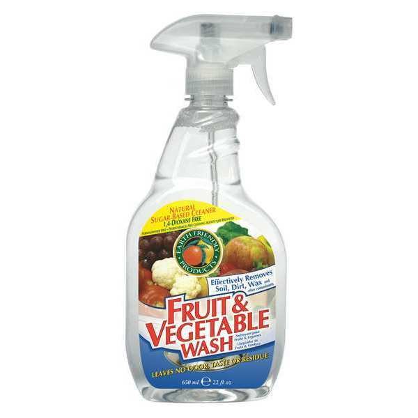 Fruit and Vegetable Wash 22oz., PK6, Ecos, Mfr#: 97356