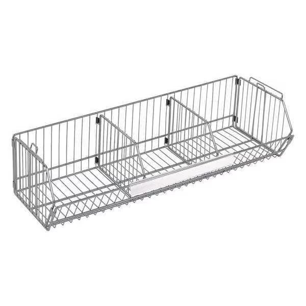 Clear Label Holder, 56 in., for Baskets, Quantum Storage Systems, Mfr#: BLH56C