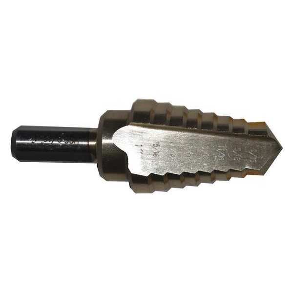 Step Zirconium Drill Bit, 8, 9/16-1