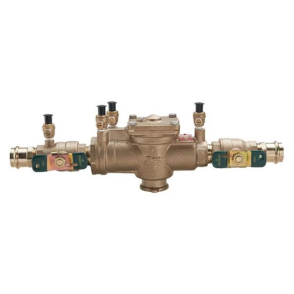 Reduced Pressure Zone Assembly, 1/2in, Watts, Mfr#: 1/2 LF009-QT-PRESS