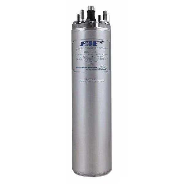 Deep Well Submersible Pump Motor, 1-1/2H, Flint & Walling, Mfr#: 137420