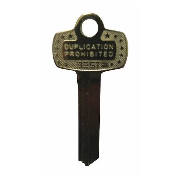 Key Blank, BEST Lock, Standard, Q Keyway, Best, Mfr#: 1A1Q1KS473KS800